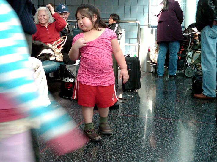 Chinese Girl – Chicago O'Hare Airport, 2.4.11